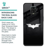 Super Hero Logo Glass Case for Redmi Note 9 Pro Max