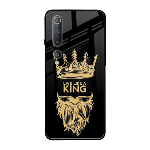 King Life Xiaomi Mi 10 Glass Back Cover Online