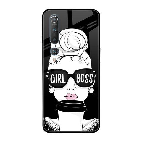 Girl Boss Xiaomi Mi 10 Glass Back Cover Online
