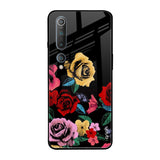 Floral Decorative Xiaomi Mi 10 Glass Back Cover Online