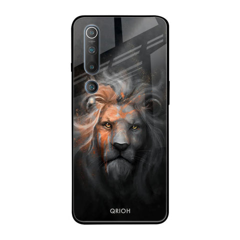 Devil Lion Xiaomi Mi 10 Glass Back Cover Online