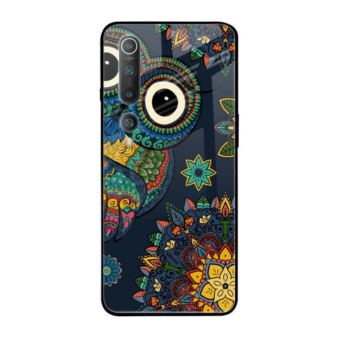 Owl Art Xiaomi Mi 10 Glass Back Cover Online