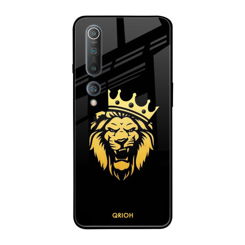 Lion The King Xiaomi Mi 10 Glass Back Cover Online