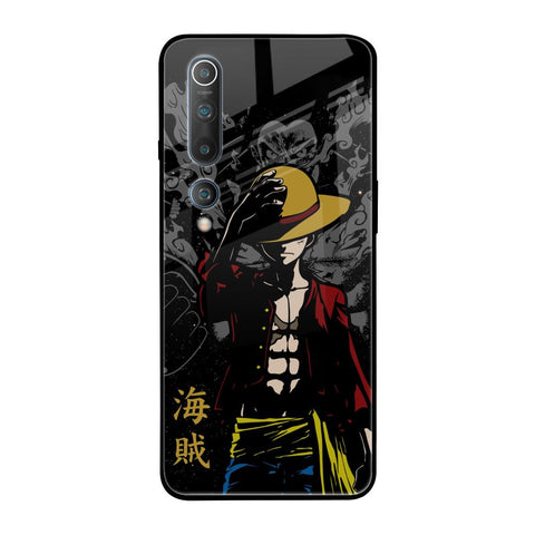 Dark Luffy Xiaomi Mi 10 Glass Back Cover Online