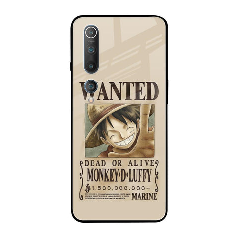 Luffy Wanted Xiaomi Mi 10 Glass Back Cover Online