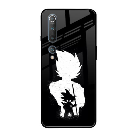 Monochrome Goku Xiaomi Mi 10 Glass Back Cover Online