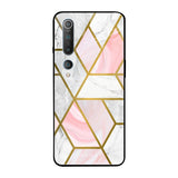 Geometrical Marble Xiaomi Mi 10 Glass Back Cover Online