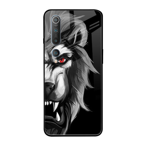 Wild Lion Xiaomi Mi 10 Glass Back Cover Online