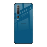 Cobalt Blue Xiaomi Mi 10 Glass Back Cover Online