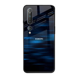 Blue Rough Abstract Xiaomi Mi 10 Glass Back Cover Online