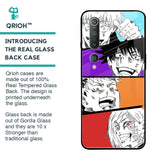 Anime Sketch Glass Case for Xiaomi Mi 10