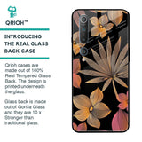 Lines Pattern Flowers Glass Case for Xiaomi Mi 10