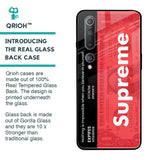 Supreme Ticket Glass Case for Xiaomi Mi 10 Pro