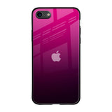 Purple Ombre Pattern iPhone SE 2020 Glass Back Cover Online
