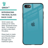 Oceanic Turquiose Glass Case for iPhone SE 2020