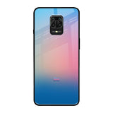 Blue & Pink Ombre Redmi Note 9 Pro Glass Cases & Covers Online