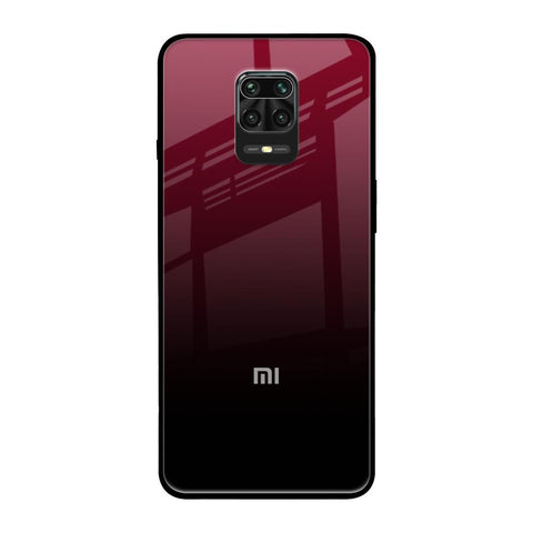 Wine Red Redmi Note 9 Pro Glass Cases & Covers Online