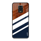 Bold Stripes Redmi Note 9 Pro Glass Cases & Covers Online