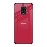 Solo Maroon Xiaomi Redmi Note 9 Pro Glass Back Cover Online