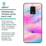 Colorful Waves Glass case for Redmi Note 9 Pro