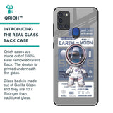Space Flight Pass Glass Case for Samsung A21s