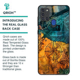 Architecture Map Glass Case for Samsung A21s