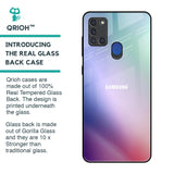 Abstract Holographic Glass Case for Samsung A21s