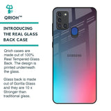 Rainbow Laser Glass Case for Samsung A21s