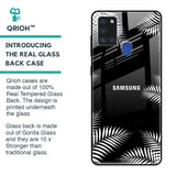 Zealand Fern Design Glass Case For Samsung Galaxy A21s