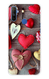 Valentine Hearts Realme Narzo 10A Back Cover