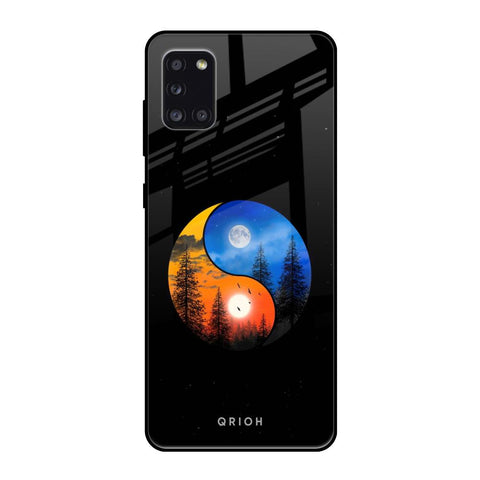 Yin Yang Balance Samsung Galaxy A31 Glass Back Cover Online