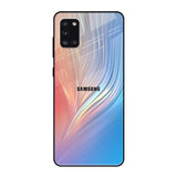 Mystic Aurora Samsung Galaxy A31 Glass Back Cover Online