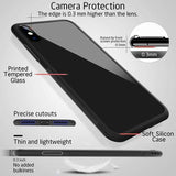 Jet Black Glass Case for OPPO A77s