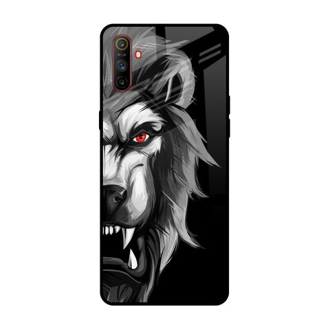 Wild Lion Realme C3 Glass Back Cover Online