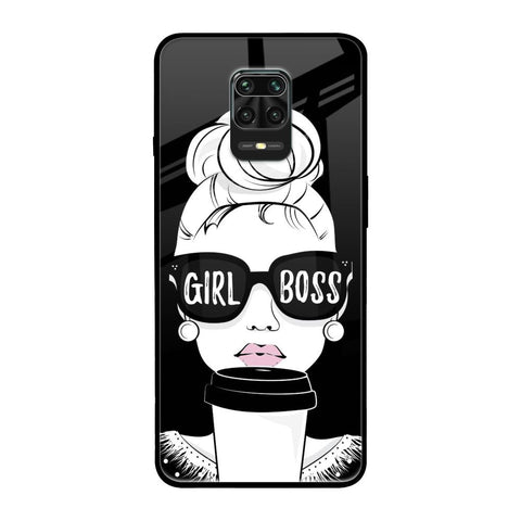 Girl Boss Poco M2 Pro Glass Back Cover Online