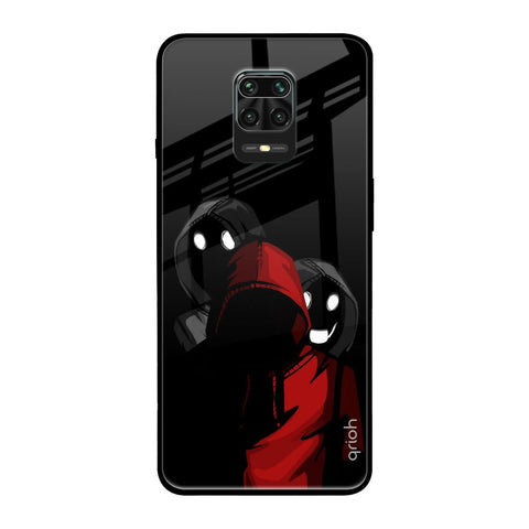 Shadow Character Poco M2 Pro Glass Back Cover Online