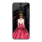 Fashion Princess Poco M2 Pro Glass Back Cover Online