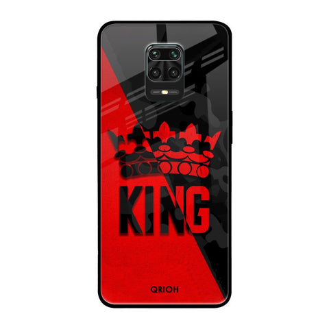 I Am A King Poco M2 Pro Glass Back Cover Online