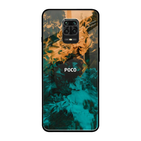 Watercolor Wave Poco M2 Pro Glass Back Cover Online