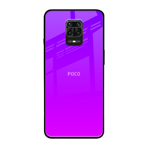 Purple Pink Poco M2 Pro Glass Back Cover Online