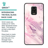 Diamond Pink Gradient Glass Case For Poco M2 Pro