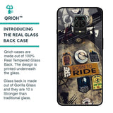 Ride Mode On Glass Case for Poco M2 Pro