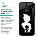 Monochrome Goku Glass Case for Poco M2 Pro