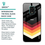 Abstract Arrow Pattern Glass Case For Poco M2 Pro