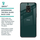 Olive Glass Case for Poco M2 Pro