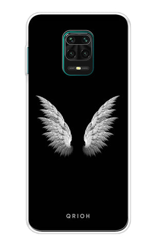 White Angel Wings Poco M2 Pro Back Cover