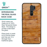 Timberwood Glass Case for Redmi 9 prime