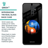 Yin Yang Balance Glass Case for Redmi 9 prime