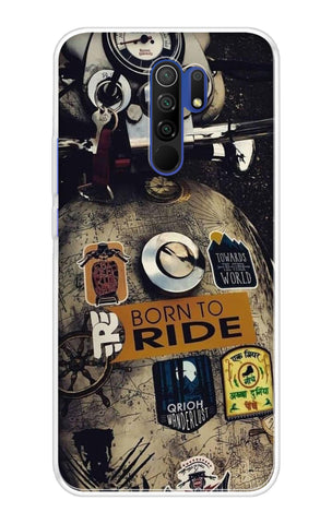 Ride Mode On Redmi 9 Prime Back Cover