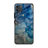 Blue Cool Marble Realme C11 Glass Back Cover Online